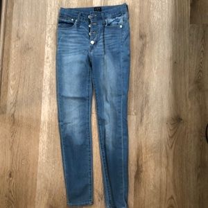 Like New J Crew High Rise Skinny Jeans